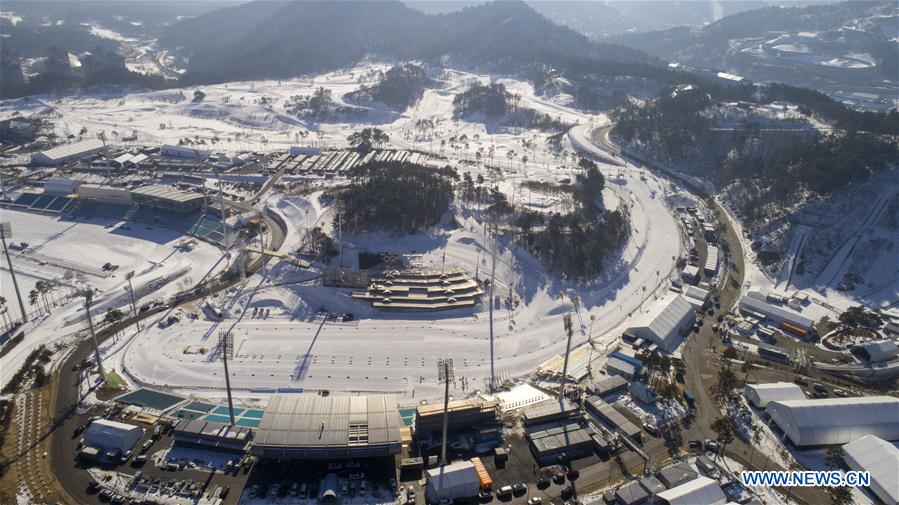 (SP)SOUTH KOREA-PYEONGCHANG-WINTER OLYMPIC GAMES-VENUES-PYEONGCHANG MOUNTAIN CLUSTER