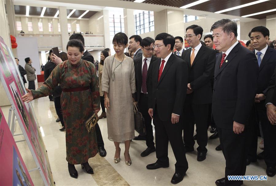 VIETNAM-HANOI-CHINA-DIPLOMATIC RELATIONS-RECEPTION