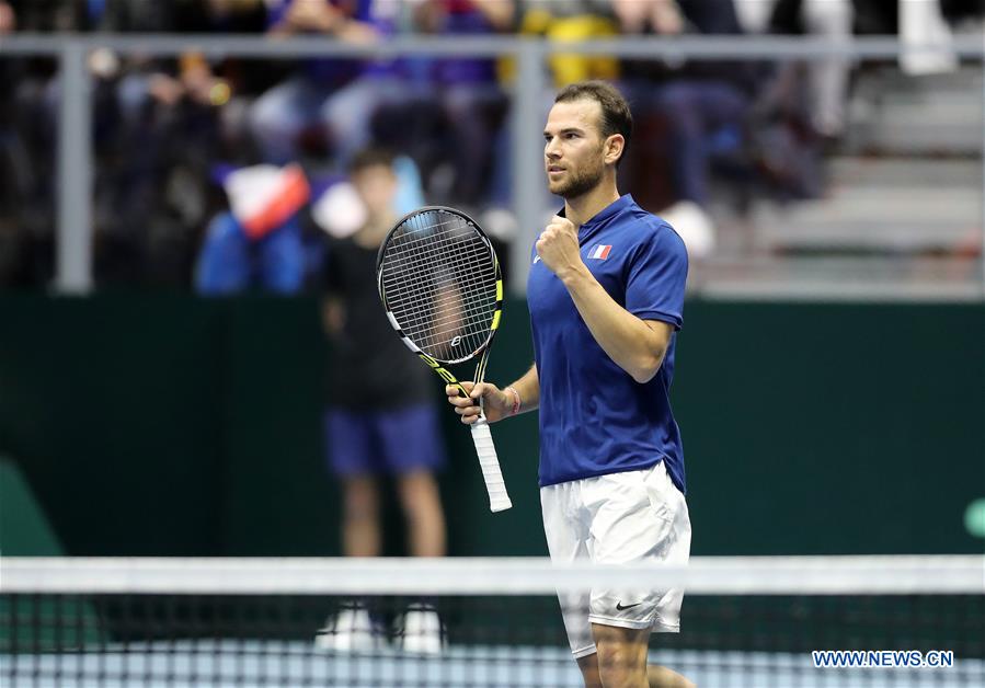 (SP)FRANCE-ALBERTVILLE-TENNIS-DAVIS CUP-FIRST ROUND-FRANCE VS NETHERLANDS