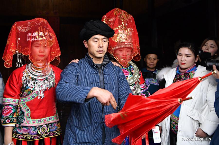 CHINA-HUNAN-XIANGXI-MIAO ETHNIC GROUP-WEDDING (CN)