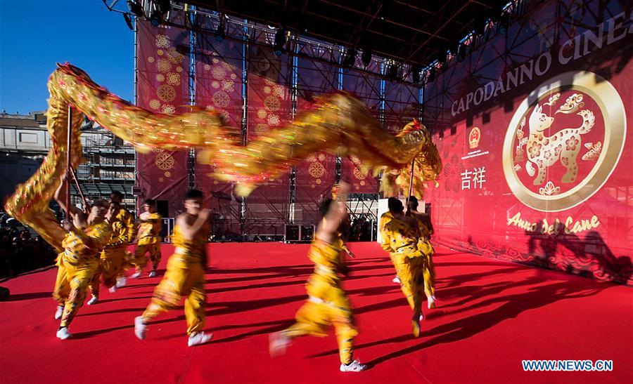 ITALY-ROME-CHINESE LUNAR NEW YEAR-CELEBRATION