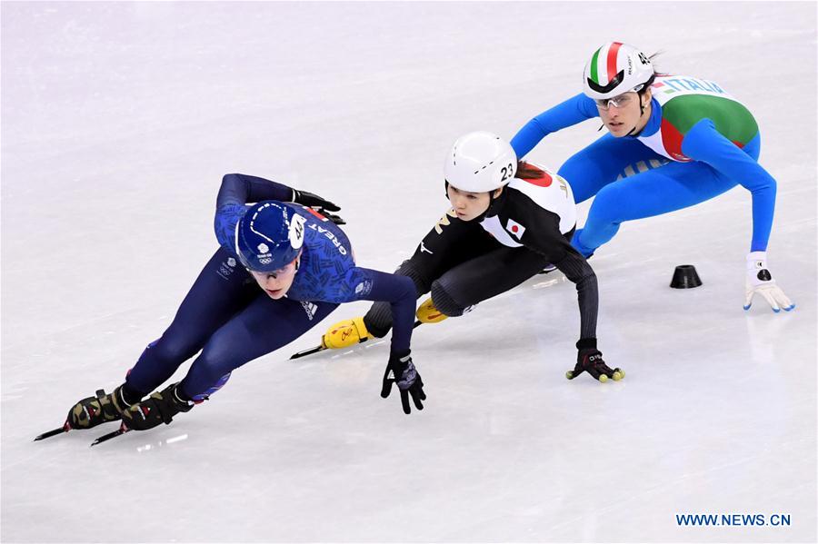 (SP)OLY-SOUTH KOREA-PYEONGCHANG-SHORT TRACK-LADIES' 1000M-HEAT