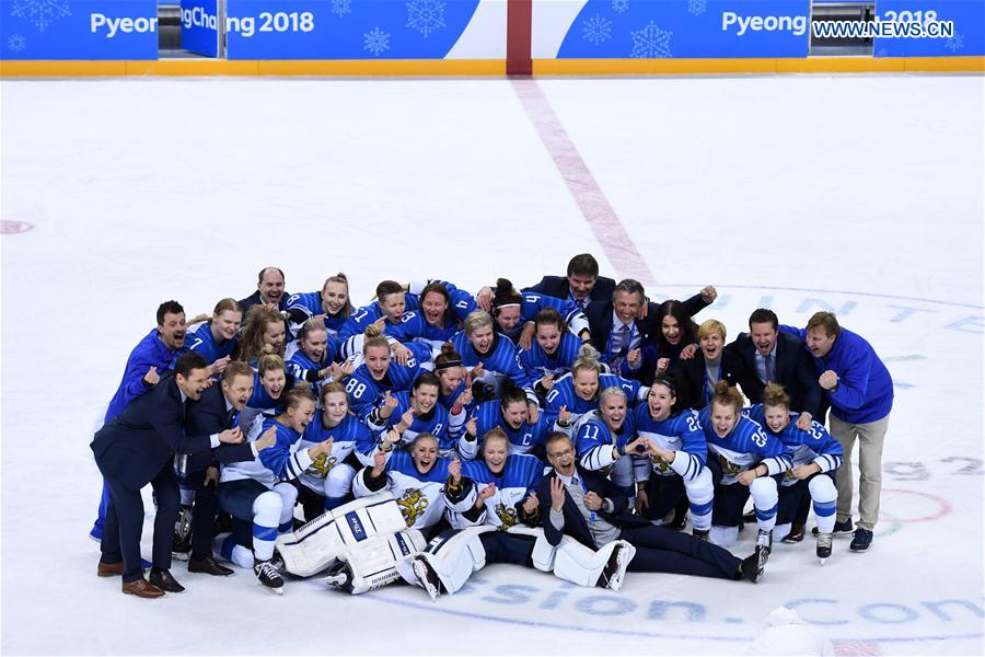 (SP)OLY-SOUTH KOREA-PYEONGCHANG-ICE HOCKEY-WOMEN-BRONZE MEDAL GAME