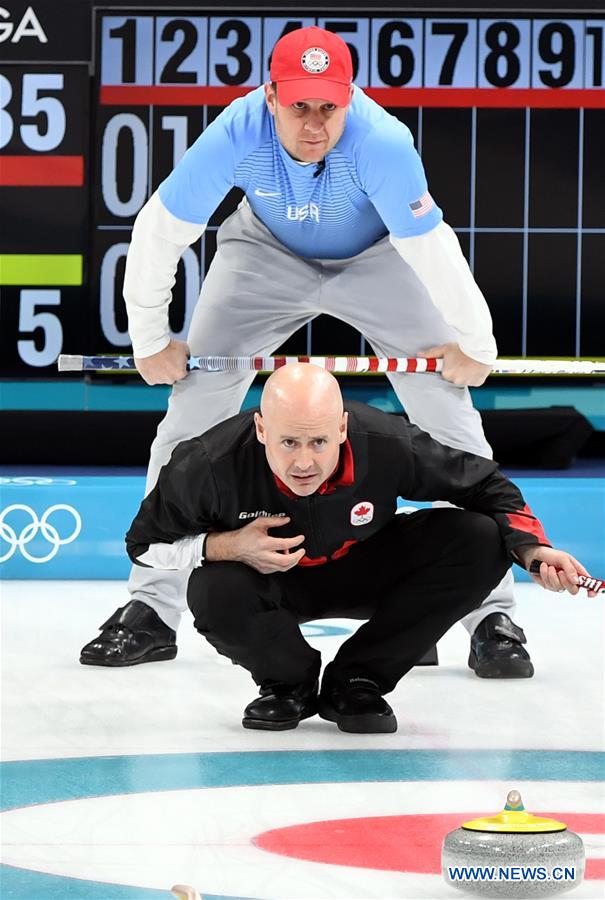 (SP)OLY-SOUTH KOREA-PYEONGCHANG-CURLING-MEN-SEMI-FINAL-USA VS CAN