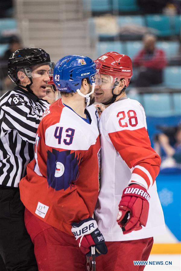 (SP)OLY-SOUTH KOREA-PYEONGCHANG-ICE HOCKEY-MEN'S SEMI-FINAL-OAR VS CZE