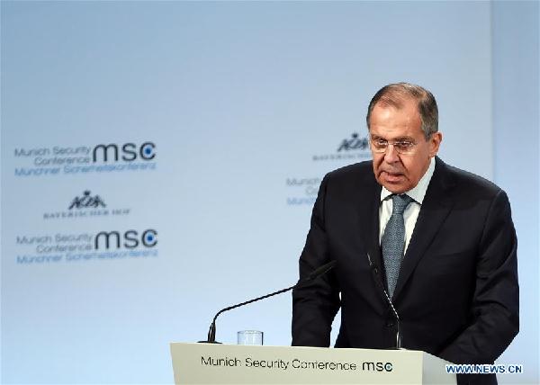 GERMANY-MUNICH-MSC-SERGEY LAVROV