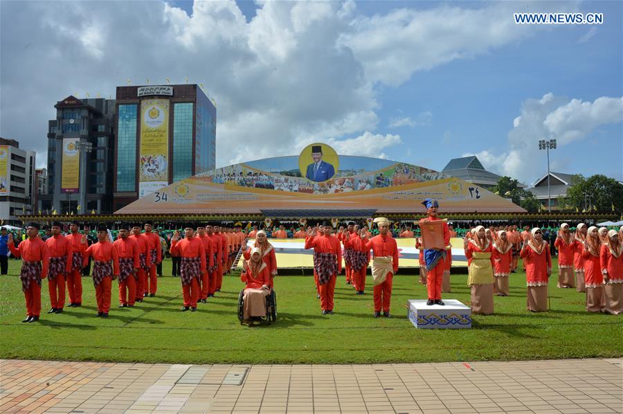 BRUNEI-BANDAR SERI BEGAWAN-NATIONAL DAY-CELEBRATION