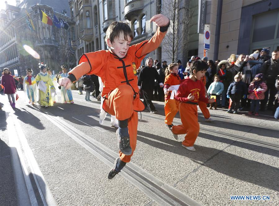 BELGIUM-GHENT-CHINESE NEW YEAR-PARADE