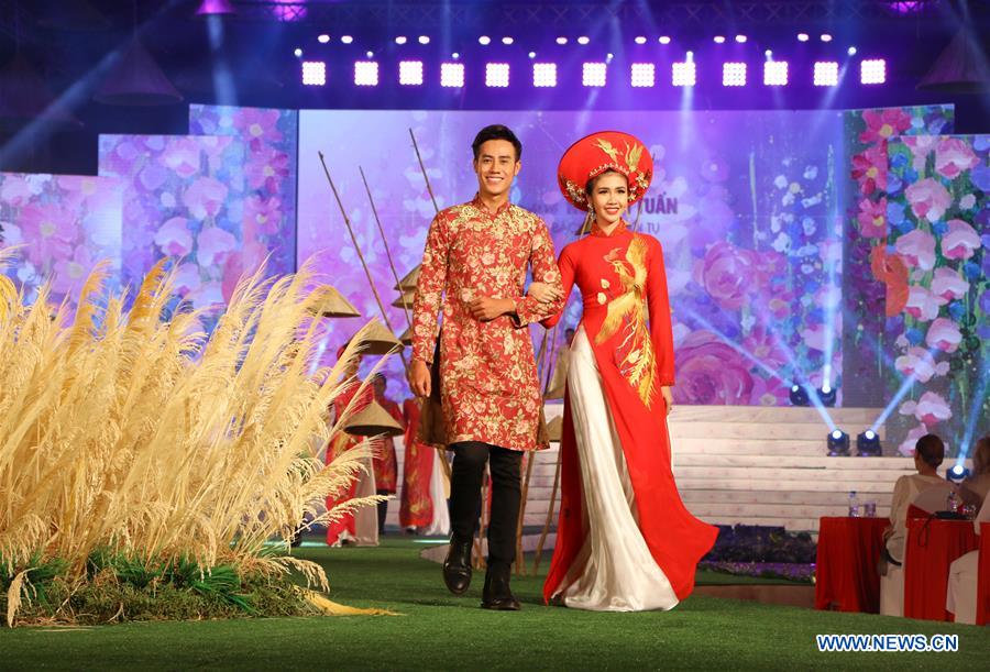 VIETNAM-HO CHI MINH CITY-AO DAI FESTIVAL 2018