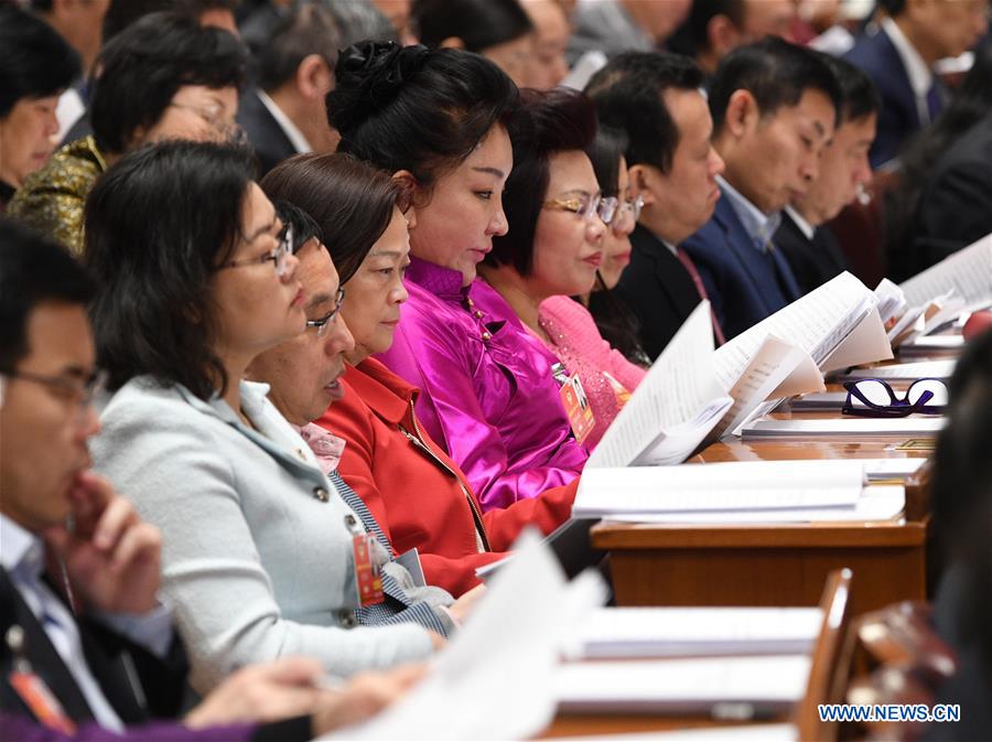 (TWO SESSIONS)CHINA-BEIJING-NPC-CPPCC-INTERNATIONAL WOMEN'S DAY(CN)