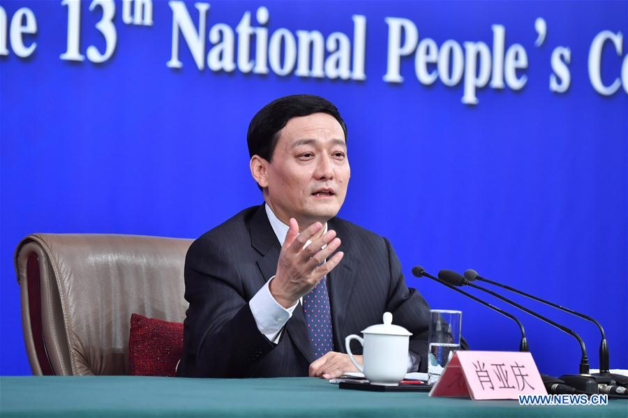 (TWO SESSIONS)CHINA-BEIJING-NPC-PRESS CONFERENCE-STATE-OWNED ENTERPRISES (CN)