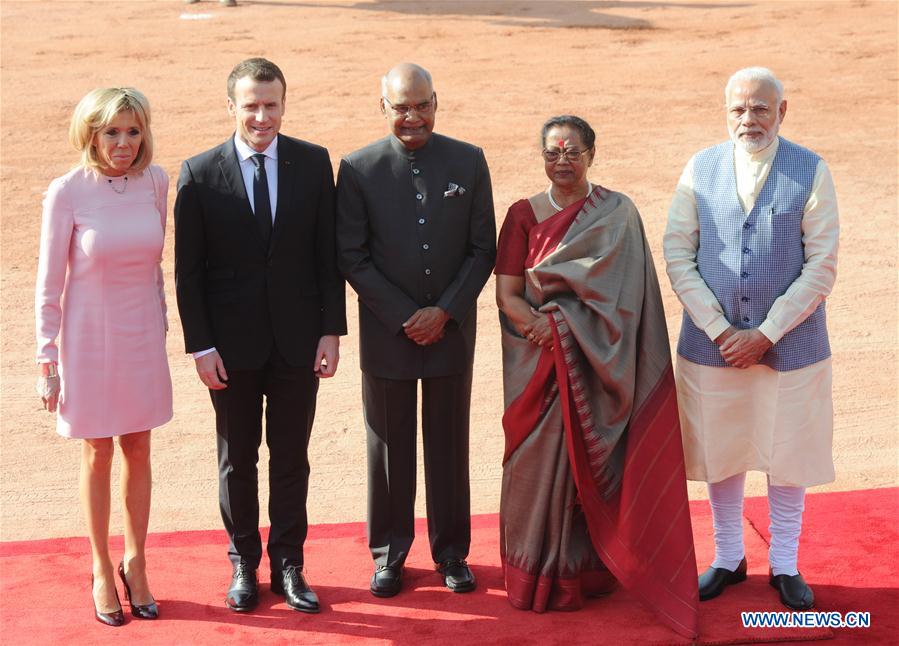 INDIA-NEW DELHI-FRANCE-DIPLOMACY