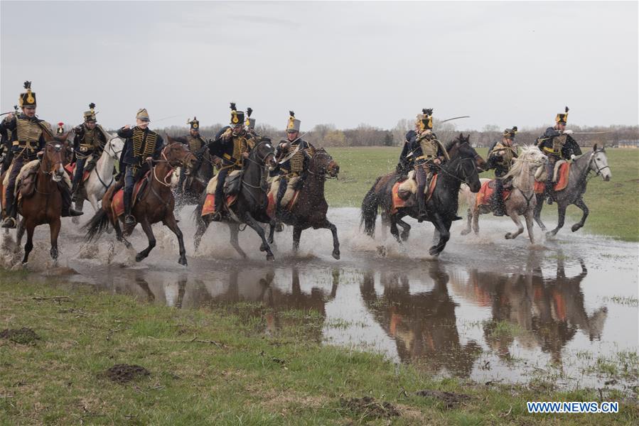 HUNGARY-TAPIOBICSKE-HISTORIC BATTLE-RE-ENACTMENT