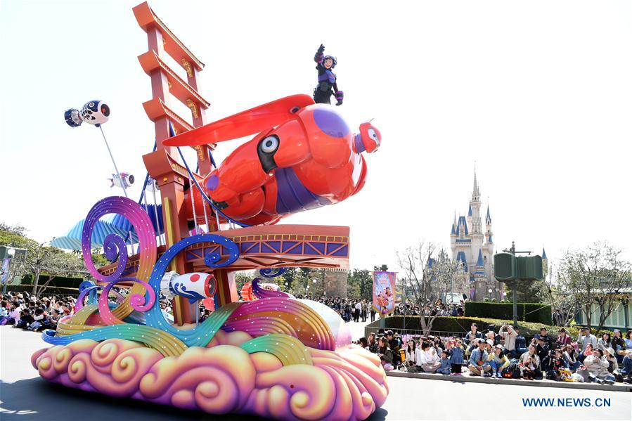 JAPAN-TOKYO DISNEY-35TH ANNIVERSARY-REHEARSAL