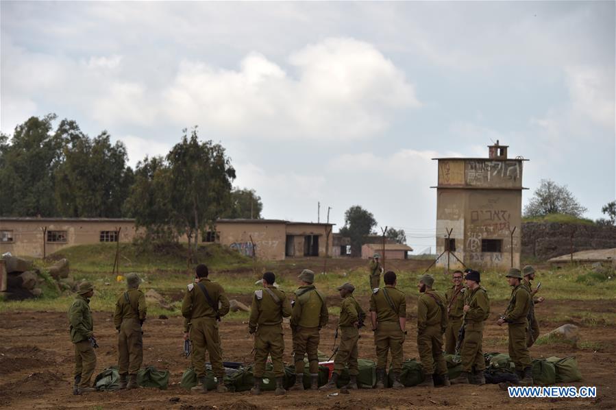 MIDEAST-GOLAN HEIGHTS-IDF-ALERT