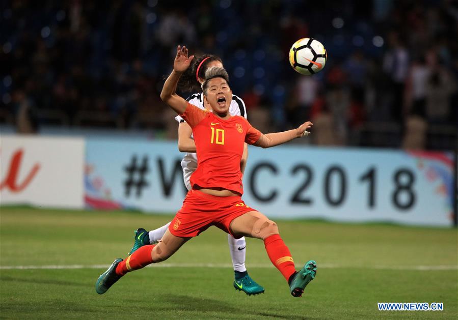 (SP)JORDAN-AMMAN-2018 AFC WOMEN'S ASIAN CUP-CHN VS JOR