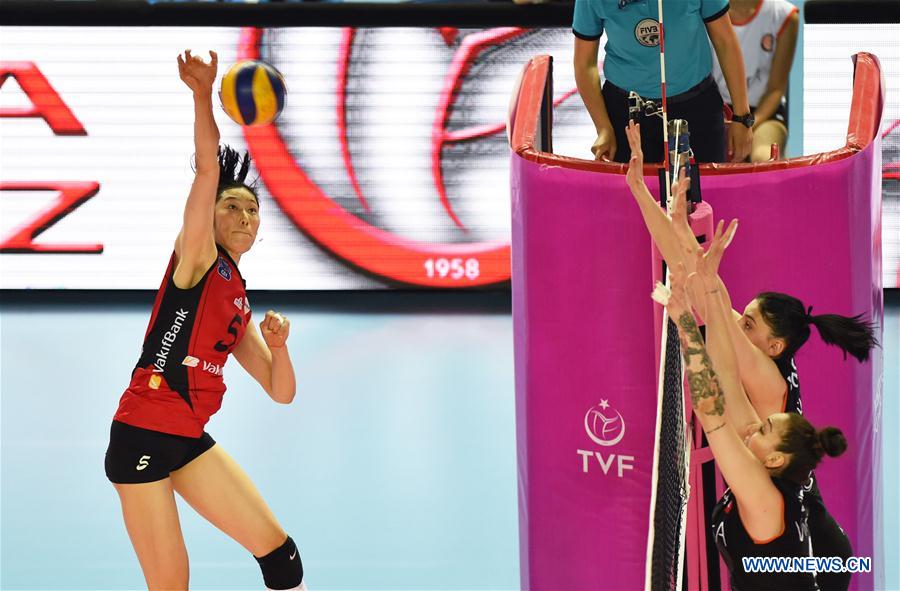 (SP)TURKEY-ISTANBUL-VOLLEYBALL-TURKISH WOMEN LEAGUE-FINAL