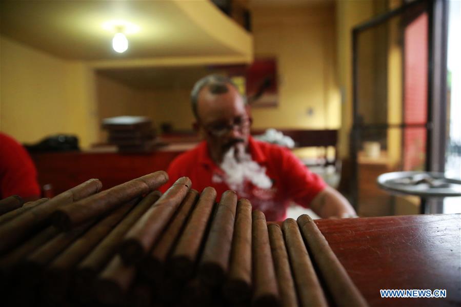 THE DOMINICAN REPUBLIC-SANTO DOMINGO-CIGAR FACTORY