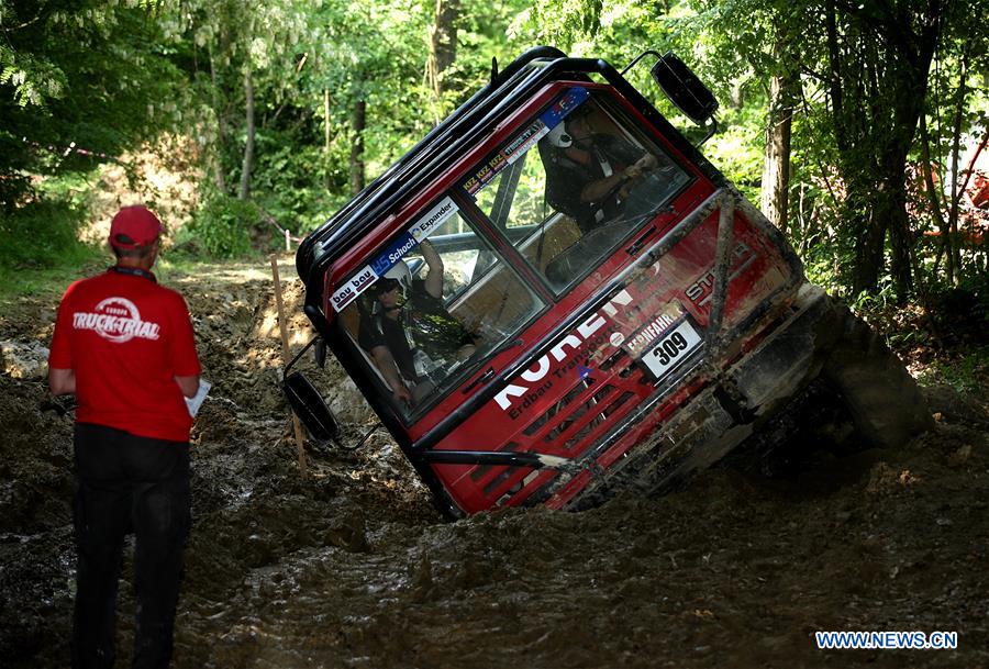 (SP)CROATIA-ZAGREB-EUROPA TRUCK TRIAL