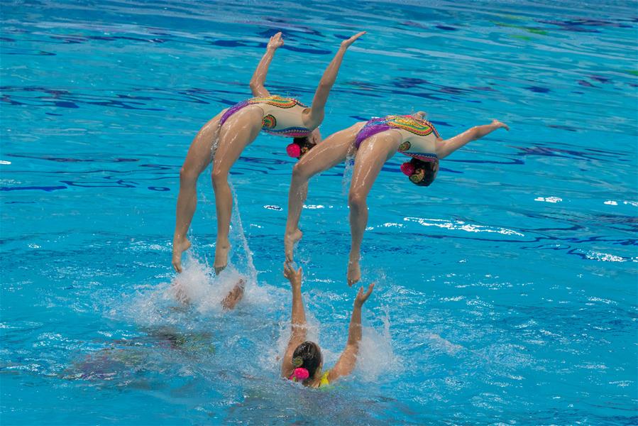 (SP)HUNGARY-BUDAPEST-FINA-ARTISTIC SWIMMING-WORLD SERIES