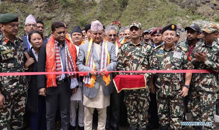 NEPAL-RASUWA-ROAD SECTION-COMPLETION-CHINA BORDER