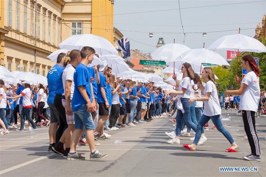 CROATIA-OSIJEK-SCHOOL-CRAZY DAY