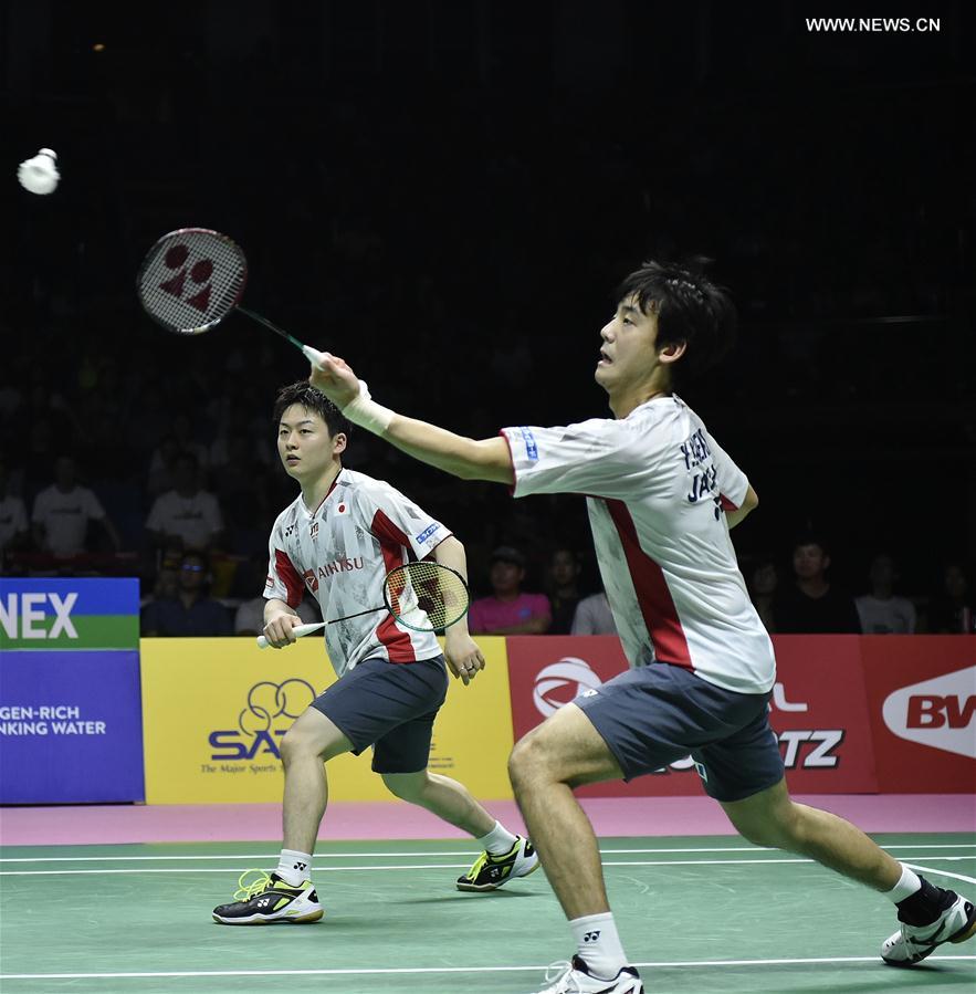 (SP)THAILAND-BANGKOK-BADMINTON-THOMAS CUP-FINAL