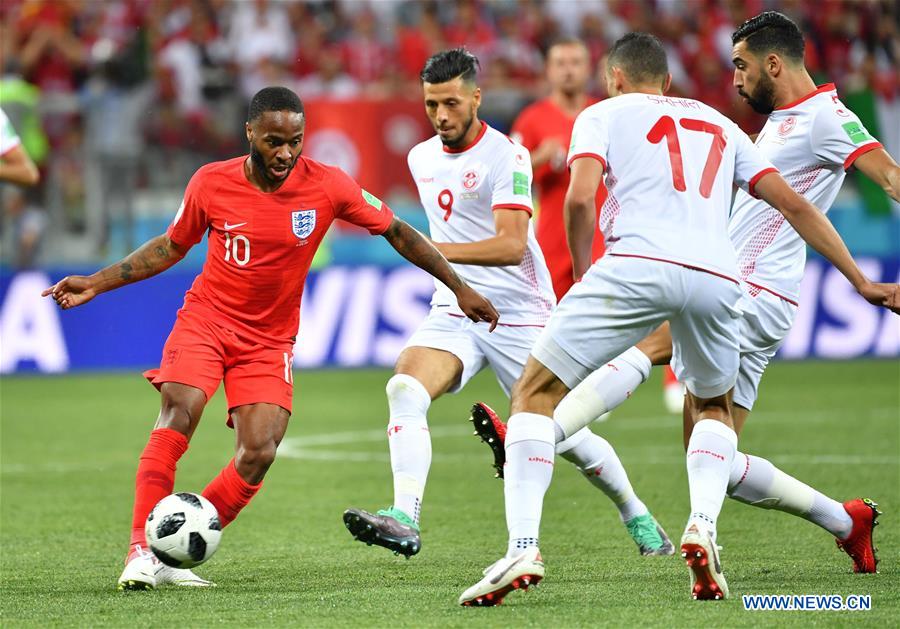 (SP)RUSSIA-VOLGOGRAD-2018 WORLD CUP-GROUP G-TUNISIA VS ENGLAND 