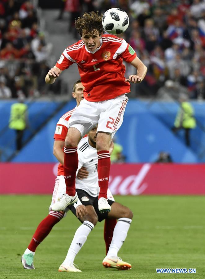 (SP)RUSSIA-SAINT PETERSBURG-2018 WORLD CUP-GROUP A-RUSSIA VS EGYPT