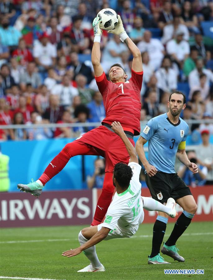 (SP)RUSSIA-ROSTOV-ON-DON-2018 WORLD CUP-GROUP A-URUGUAY VS SAUDI ARABIA 