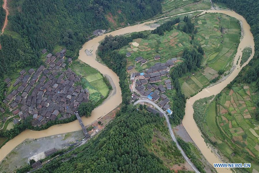 CHINA-GUIZHOU-RONGJIANG-DONG VILLAGE-SCENERY(CN)