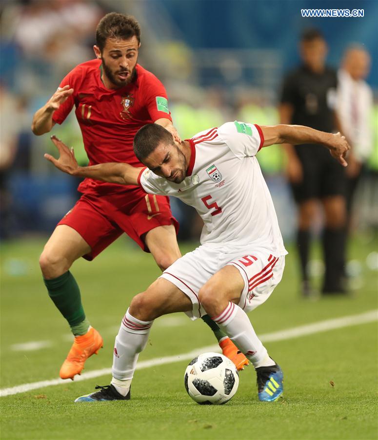 (SP)RUSSIA-SARANSK-2018 WORLD CUP-GROUP B-IRAN VS PORTUGAL