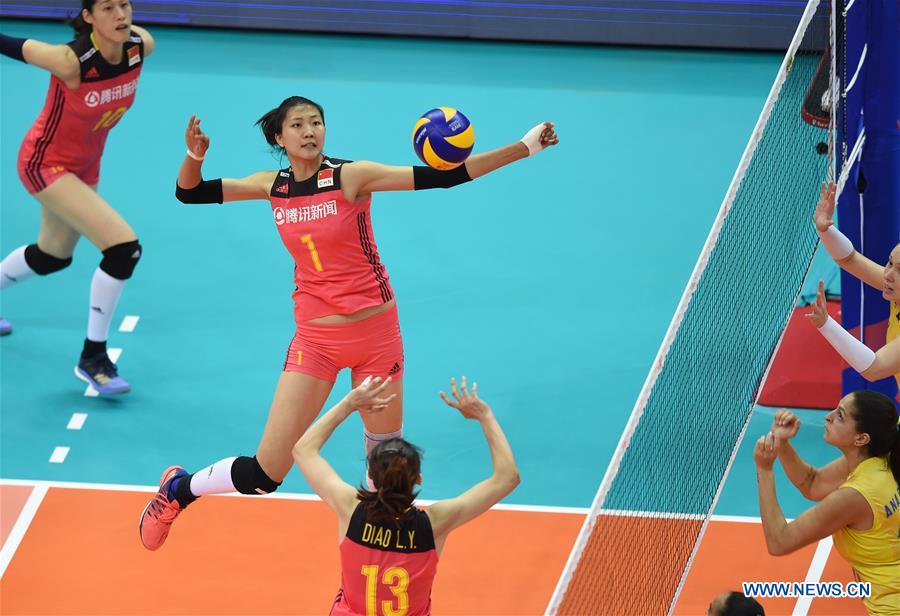 (SP)CHINA-NANJING-VOLLEYBALL-FIVB NATIONS LEAGUE-WOMEN'S FINALS(CN)