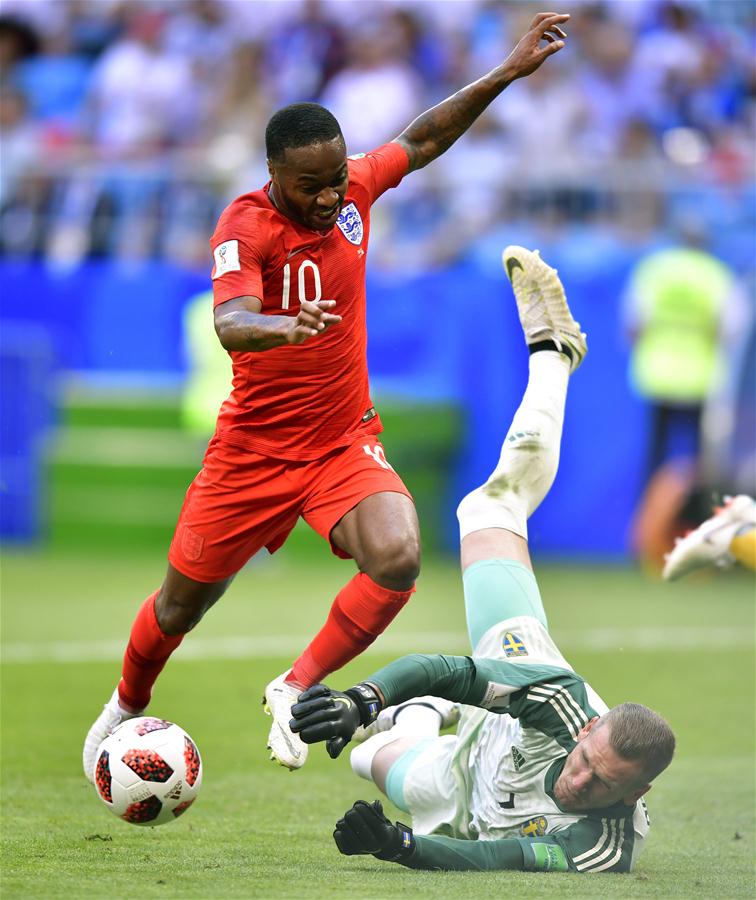 (SP)RUSSIA-SAMARA-2018 WORLD CUP-QUARTERFINAL-SWEDEN VS ENGLAND