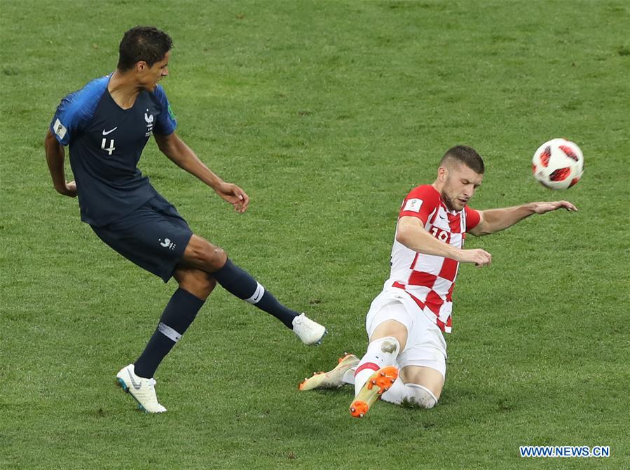 (SP)RUSSIA-MOSCOW-2018 WORLD CUP-FINAL-FRANCE VS CROATIA