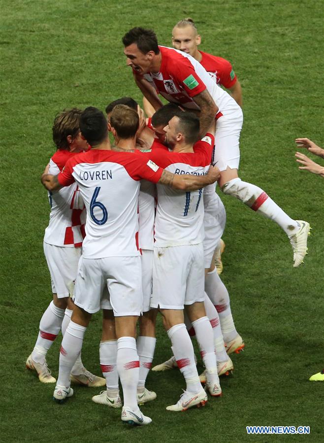 (SP)RUSSIA-MOSCOW-2018 WORLD CUP-FINAL-FRANCE VS CROATIA