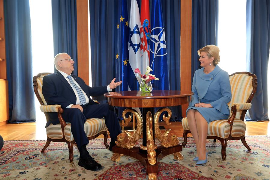 CROATIA-ZAGREB-ISRAELI PRESIDENT-VISIT