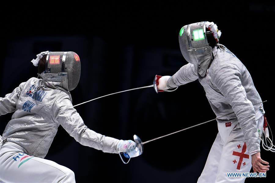 (SP)CHINA-JIANGSU-WUXI-FENCING-WORLD CHAMPIONSHIPS (CN)