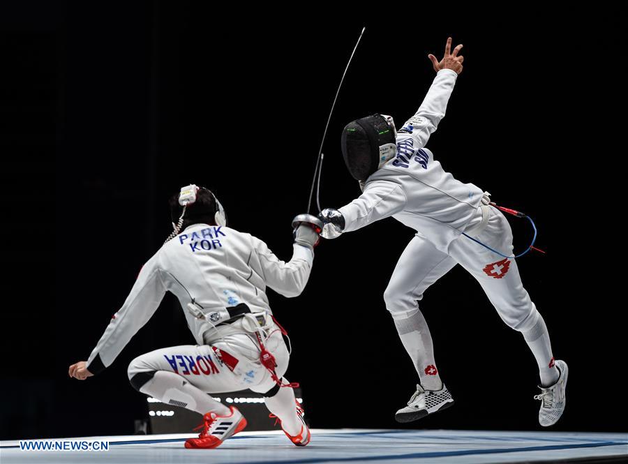 (SP)CHINA-JIANGSU-WUXI-FENCING-WORLD CHAMPIONSHIPS (CN)