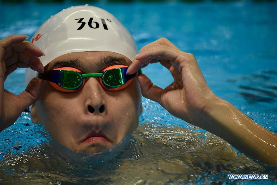 (SP)INDONESIA-JAKARTA-ASIAN GAMES-SWIMMING-SUN YANG