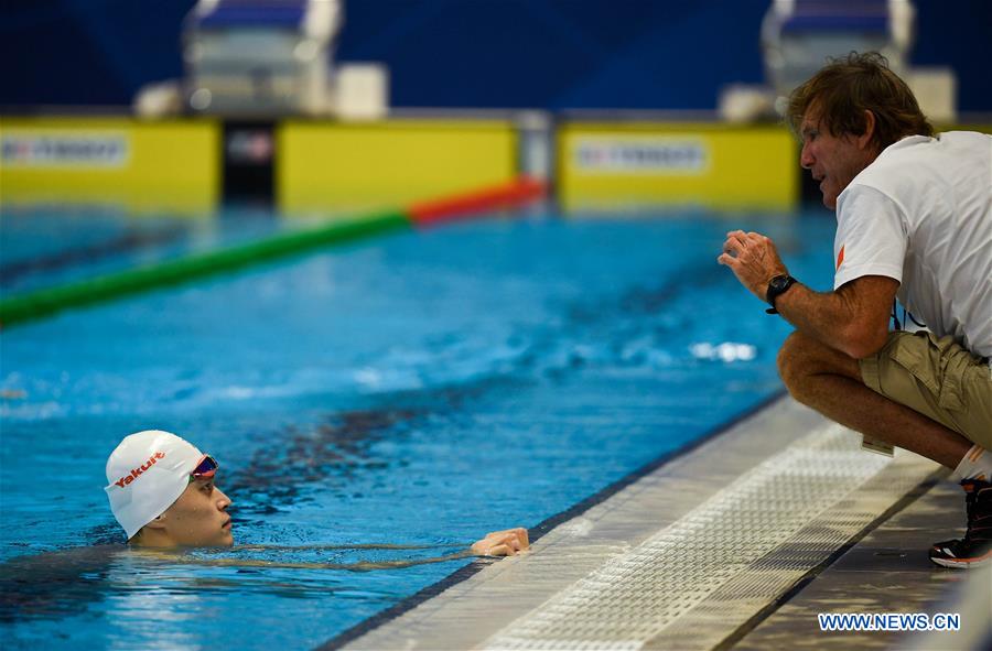 (SP)INDONESIA-JAKARTA-ASIAN GAMES-SWIMMING-SUN YANG