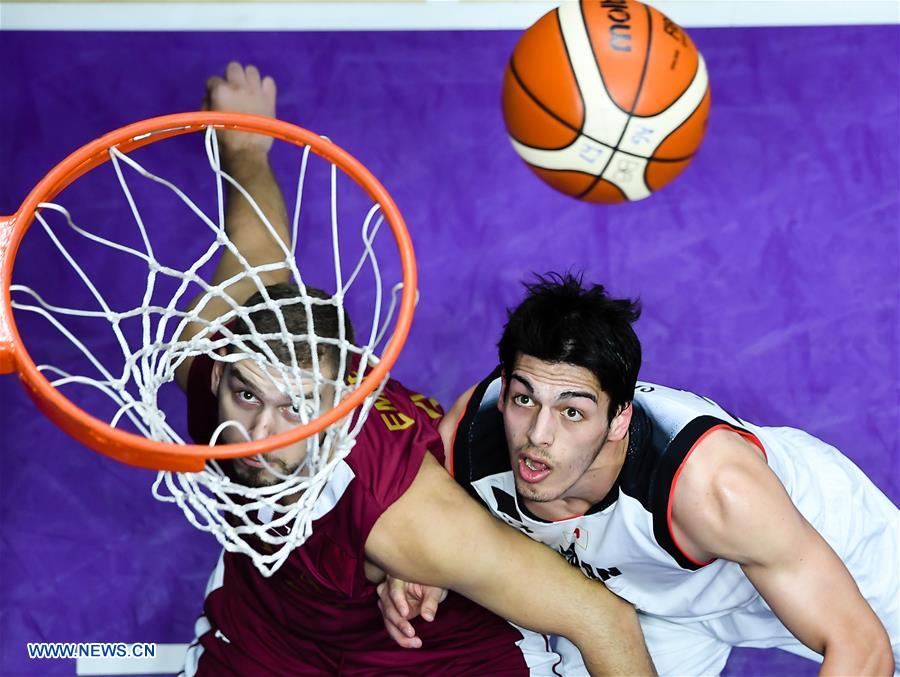 (SP)INDONESIA-JAKARTA-ASIAN GAMES-BASKETBALL-JAPAN VS QATAR