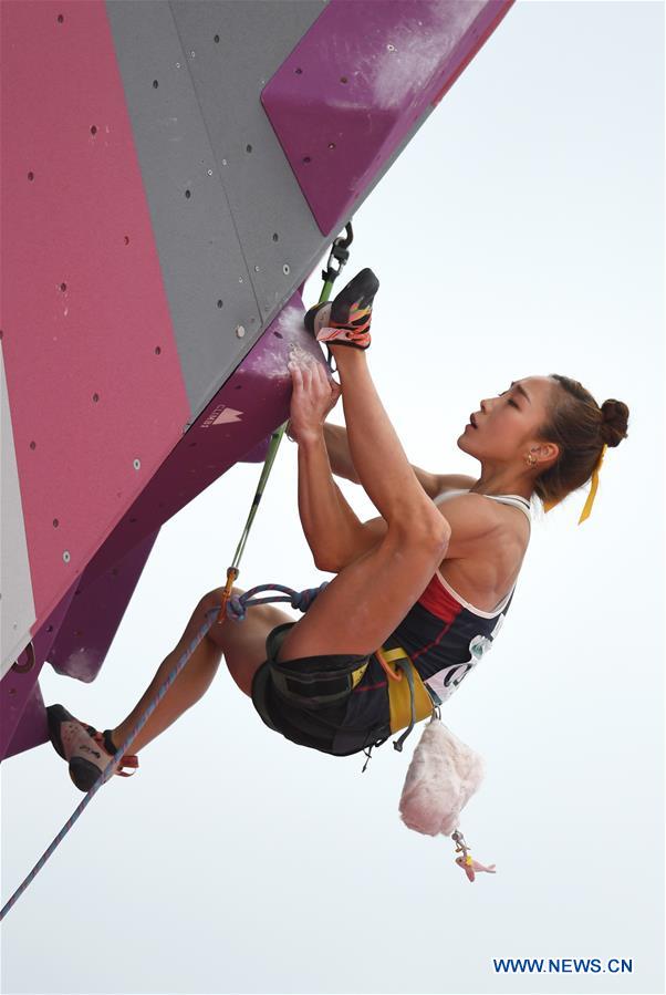 (SP)INDONESIA-PALEMBANG-ASIAN GAMES 2018-SPORT CLIMBING-WOMEN'S COMBINED FINAL