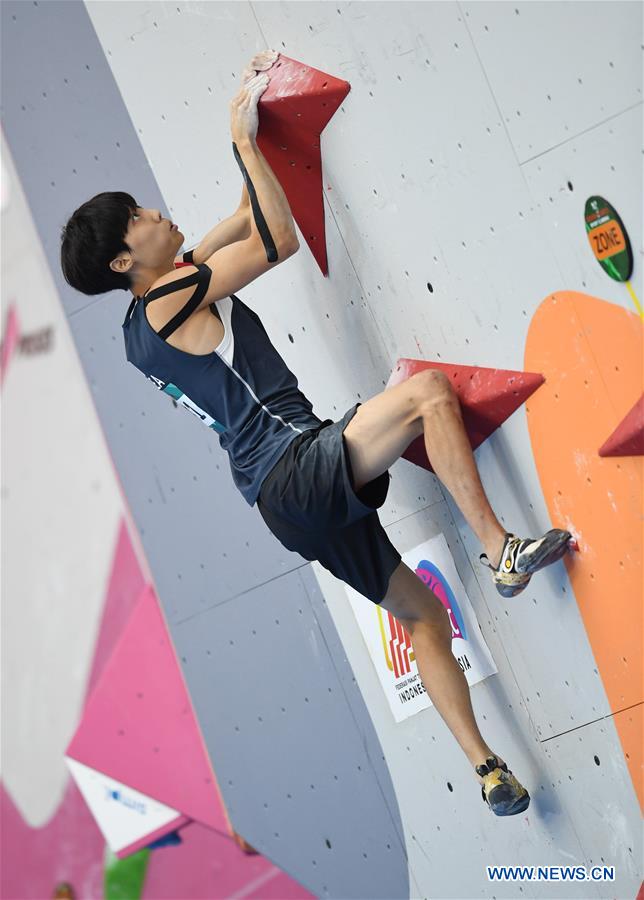 (SP)INDONESIA-PALEMBANG-ASIAN GAMES-SPORT CLIMBING