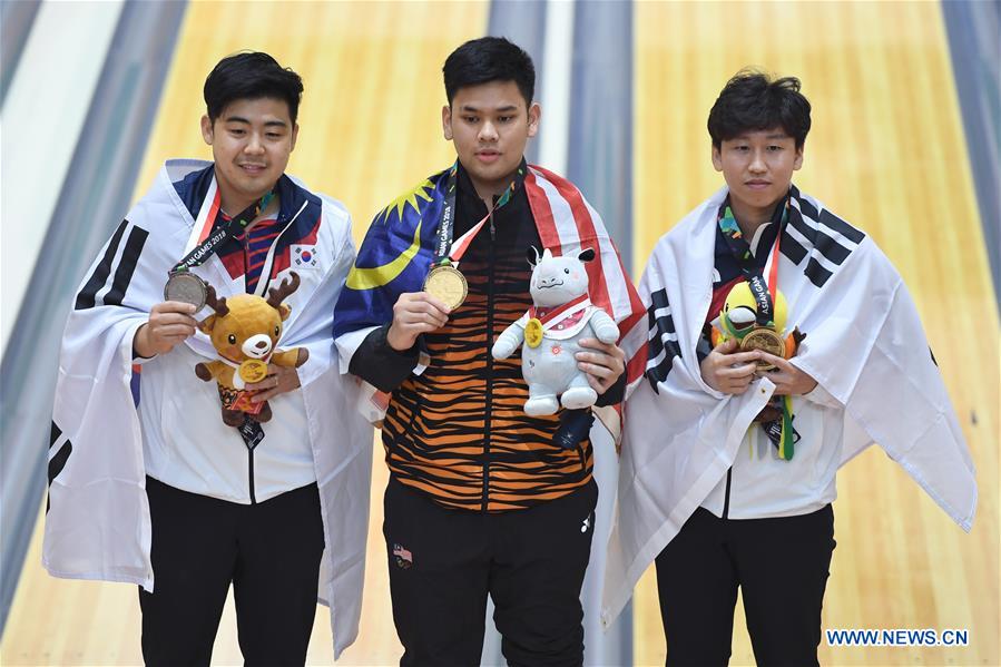 (SP)INDONESIA-PALEMBANG-ASIAN GAMES-BOWLING-MEN'S MASTERS