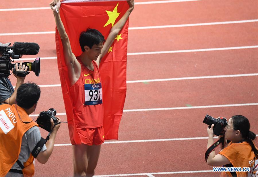 (SP)INDONESIA-JAKARTA-ASIAN GAMES-ATHLETICS-MEN'S HIGH JUMP