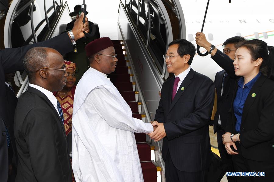 CHINA-BEIJING-NIGER-PRESIDENT-ARRIVAL (CN)