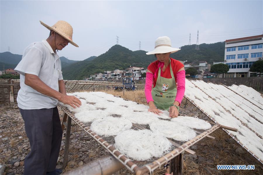 CHINA-ZHEJIANG-VILLAGE-NOODLE (CN)