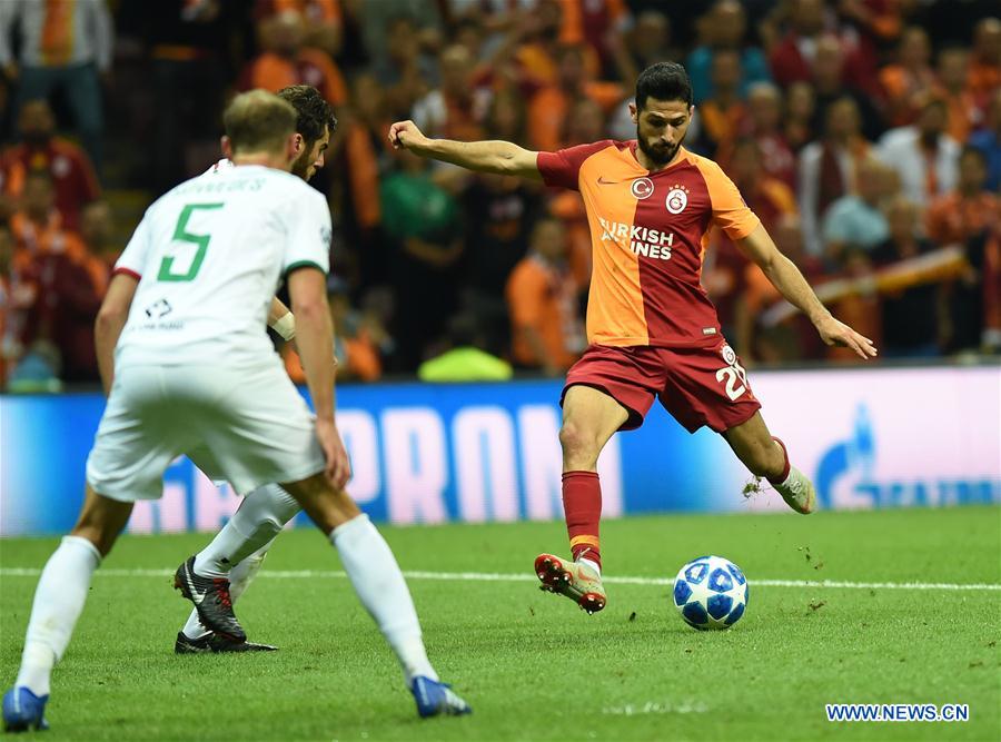 (SP)TURKEY-ISTANBUL-SOCCER-UEFA CHAMPIONS LEAGUE-GALATASARAY VS LOKOMOTIV MOSCOW