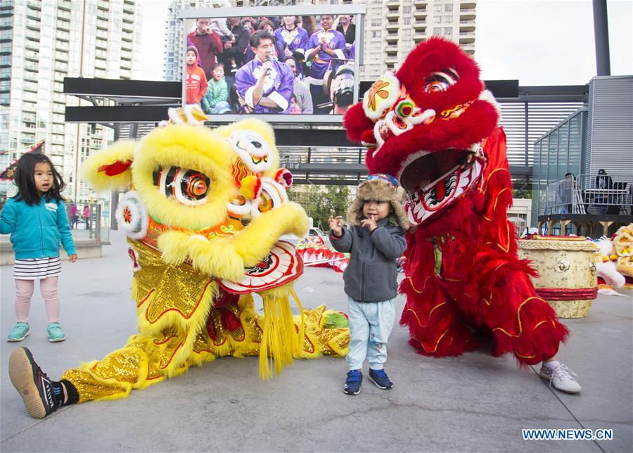 CANADA-MISSISSAUGA-DRAGON LION DANCE FESTIVAL